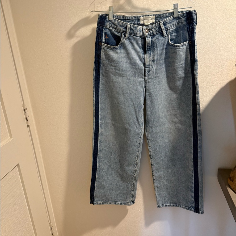 Lafayette 148 New York Light Wash Denim Jeans